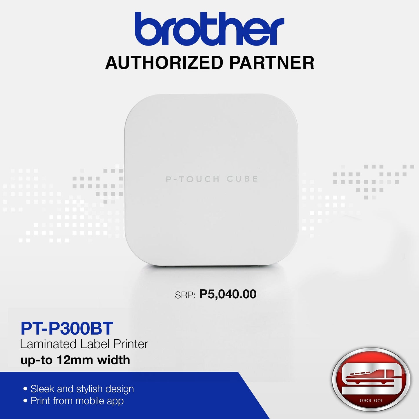 Brother Label Printer PT-P300BT