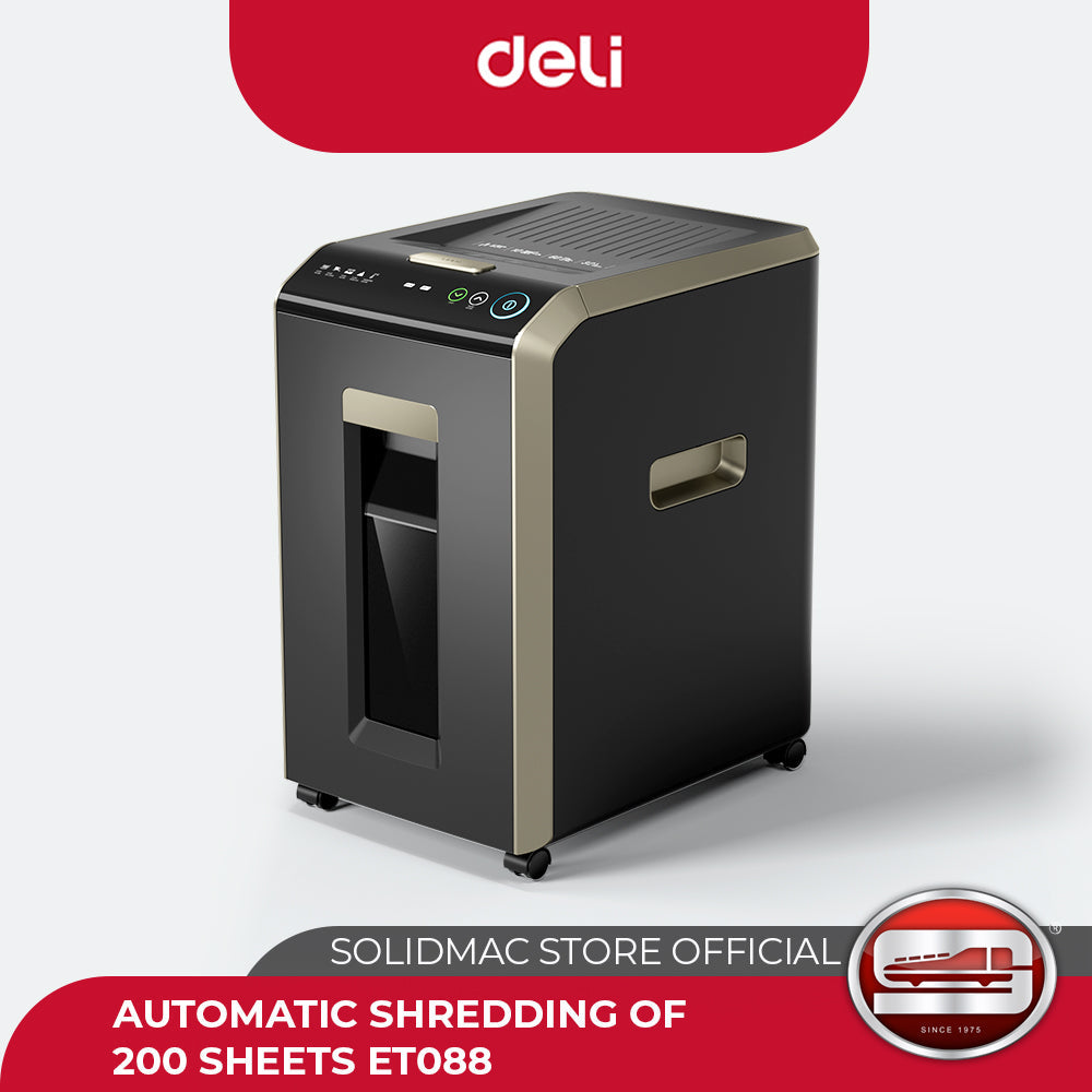 Deli Automatic Shredding of 200 Sheets ET088