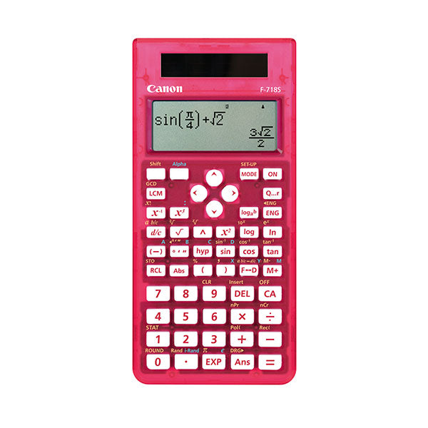 Canon F-718S Series Transparent Scientific Calculator