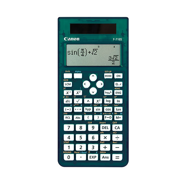 Canon F-718S Series Transparent Scientific Calculator