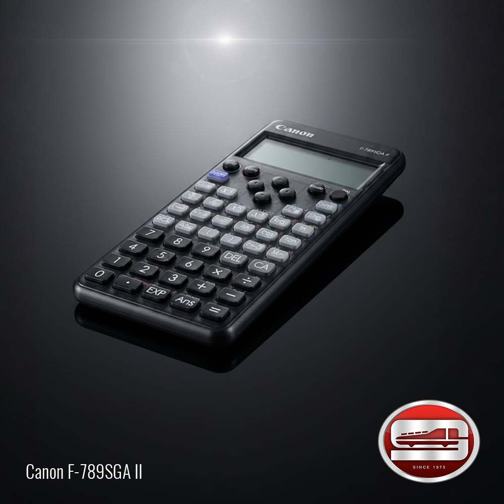 Canon F-789SGA II Scientific Calculator (Transparent Casing)