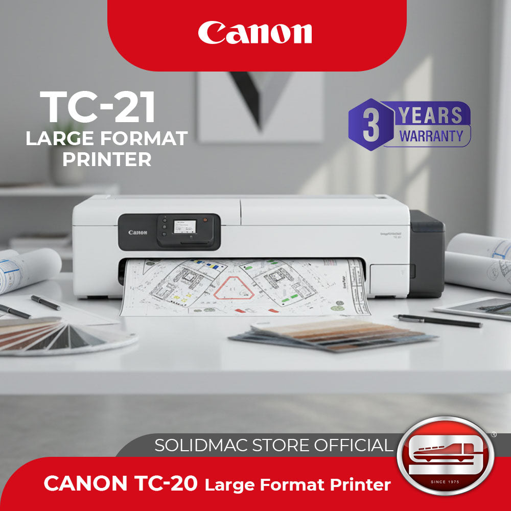 Canon imagePROGRAF TC-20 , TC-21 Large Format Printer 3YEARS WARRANTY