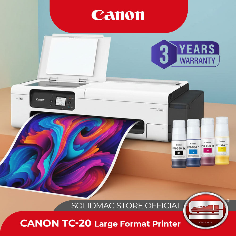Canon imagePROGRAF TC-20 , TC-21 Large Format Printer 3YEARS WARRANTY