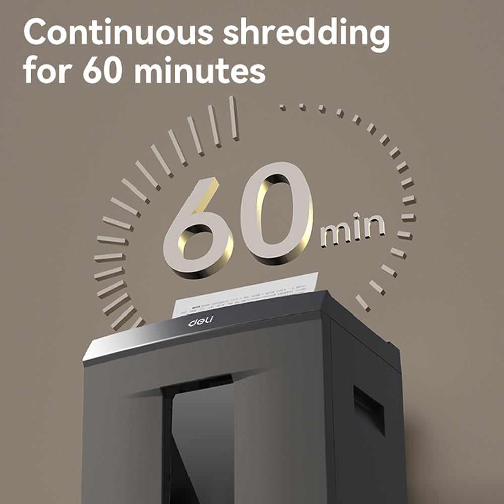 Deli ET098 High Security Paper Shredder